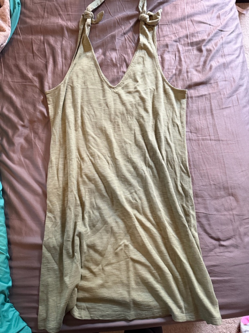 Lucky brand tie shoulder dress